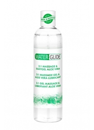 Гель-смазка 2-в-1 MASSAGE   LUBRICANT ALOE VERA - 300 мл. - Waterglide - купить с доставкой в Находке