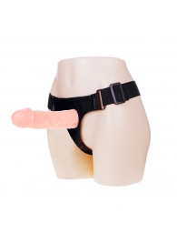 Телесный фаллоимитатор на трусиках Jessica Strap-On - 15,5 см. - Baile - купить с доставкой в Находке