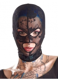 Кружевная маска-балаклава с отверстиями для глаз и рта - Orion - купить с доставкой в Находке