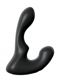 Черный анальный вибростимулятор P-Spot Milker - 14 см. - Pipedream - в Находке купить с доставкой