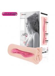 Мастурбатор-вагина Nara с двойным слоем материала - KOKOS - в Находке купить с доставкой