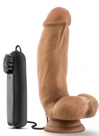 Смуглый вибратор MMA Fighter - 17,8 см. - Blush Novelties