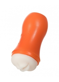 Мастурбатор-ротик A-Toys в оранжевой колбе - A-toys - в Находке купить с доставкой