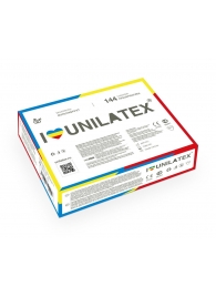 Разноцветные ароматизированные презервативы Unilatex Multifruits - 144 шт. - Unilatex - купить с доставкой в Находке