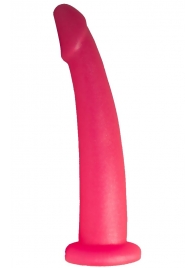 Розовый стимулятор простаты из геля - 18 см. - LOVETOY (А-Полимер) - в Находке купить с доставкой