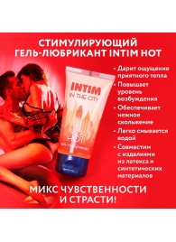 Стимулирующий гель-лубрикант Intim Hot - 60 гр. - Биоритм - купить с доставкой в Находке