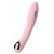 Розовый силиконовый вибратор с электростимуляцией TESLA G-POINT - 21 см. - ToyFa - купить с доставкой в Находке