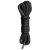 Черная веревка для бондажа Easytoys Bondage Rope - 5 м. - Easy toys - купить с доставкой в Находке
