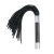 Черная плеть Easytoys Flogger With Metal Grip - 38 см. - Easy toys - купить с доставкой в Находке