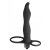 Черная вибронасадка для двойного проникновения Flirtini - 15,9 см. - Lola Games - купить с доставкой в Находке