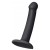 Черный фаллос на присоске Silicone Bendable Dildo S - 17 см. - Strap-on-me - купить с доставкой в Находке