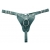 Изумрудные трусики с кольцом для страпона Ladys Arsenal - БДСМ Арсенал - купить с доставкой в Находке