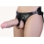 Гигантский фаллоимитатор на присоске в комплекте с трусиками - 26 см. - LOVETOY (А-Полимер) - купить с доставкой в Находке