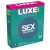 Ребристые презервативы LUXE Royal Sex Machine - 3 шт. - Luxe - купить с доставкой в Находке