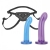 Страпон унисекс Beginners Strap-On с 2 насадками - 15 и 13 см. - Lux Fetish - купить с доставкой в Находке