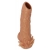 Телесная насадка с усиками и открытой головкой Nude Sleeve S - 10 см. - KOKOS - в Находке купить с доставкой