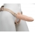 Телесный фаллопротез MEN STYLE с анальным стимулятором - 17,5 см. - LOVETOY (А-Полимер) - купить с доставкой в Находке
