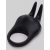 Черное эрекционное виброкольцо Sensation Rechargeable Vibrating Rabbit Love Ring - Fifty Shades of Grey - в Находке купить с доставкой