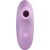 Фиолетовый мембранно-волновой клиторальный стимулятор Pulse Lite Neo - Svakom