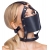 Черный намордник с кляпом-шаром Head Harness With A Gag - Orion - купить с доставкой в Находке