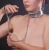 Серебристый ошейник из искусственной кожи - Sitabella - купить с доставкой в Находке