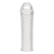 Текстурированная насадка на пенис Clear Textured Penis Enhancing Sleeve Extension - 16,5 см. - BlueLine - в Находке купить с доставкой