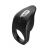 Черное эрекционное виброкольцо Vibro Lust Ring - MALESATION - в Находке купить с доставкой
