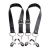 Ремни с зажимами для половых губ Spread Labia Spreader Straps with Clamps - XR Brands - купить с доставкой в Находке