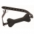 Черный кляп в форме косточки Hound Adjustable Dog Bone Gag - XR Brands - купить с доставкой в Находке