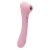 Нежно-розовый двусторонний стимулятор Daisy Massager - 20,2 см. - Adrien Lastic