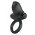 Черное эрекционное кольцо с вибрацией Adrien - Baile - в Находке купить с доставкой