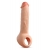 Телесная насадка-удлинитель Thrive 8.75 Inch Realistic Penis Extender Sleeve - 22,2 см. - Blush Novelties - в Находке купить с доставкой