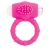 Розовое эрекционное виброкольцо A-toys - A-toys - в Находке купить с доставкой