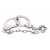Наручники из металла с длинной цепочкой CHROME HANDCUFFS METAL HANDCUFFS W. KEY - NMC - купить с доставкой в Находке