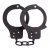 Чёрные наручники из листового металла BONDX METAL CUFFS BLACK - Dream Toys - купить с доставкой в Находке