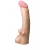 Телесная насадка REAL Standard с усиками на основании - 19 см. - LOVETOY (А-Полимер) - купить с доставкой в Находке