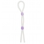 Прозрачное эрекционное кольцо-лассо SILICONE LASSO COCK RING DUAL BEADS - NMC - в Находке купить с доставкой