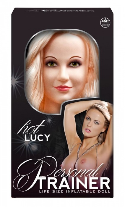 Надувная кукла с вибрацией и 2 любовными отверстиями Hot Lucy Lifesize Love Doll - NMC - в Находке купить с доставкой