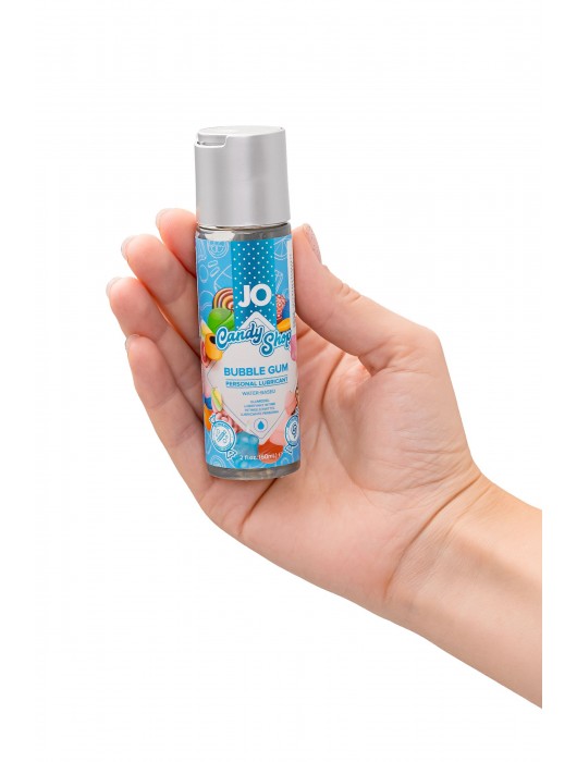 Смазка на водной основе Candy Shop Bubblegum с ароматом жвачки - 60 мл. - System JO - купить с доставкой в Находке