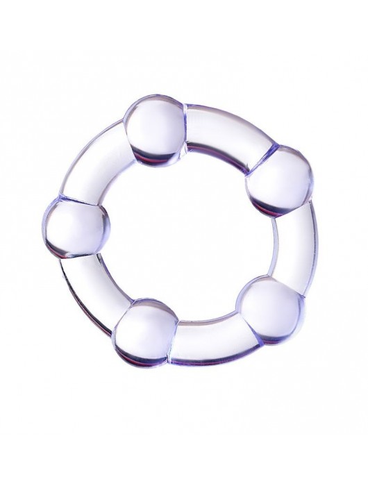 Фиолетовое эрекционное кольцо A-Toys - A-toys - в Находке купить с доставкой