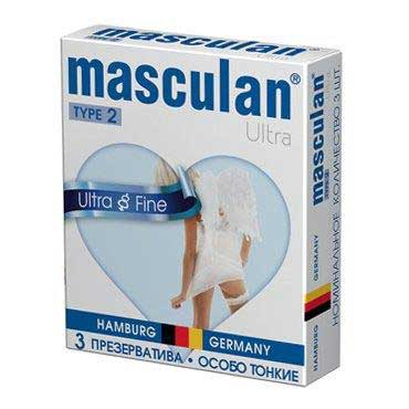 Ультратонкие презервативы Masculan Ultra Fine с обильной смазкой - 3 шт. - Masculan - купить с доставкой в Находке