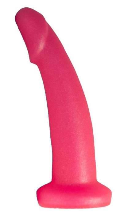 Розовый плаг-массажёр для простаты - 13,5 см. - LOVETOY (А-Полимер) - в Находке купить с доставкой