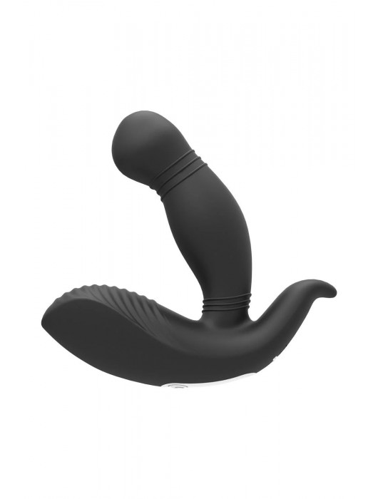 Черный вибромассажер простаты PROSTATE HERO - Dream Toys - в Находке купить с доставкой