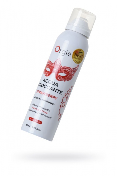 Шипучая увлажняющая пена для чувственного массажа Orgie Acqua Croccante - 150 мл. - ORGIE - купить с доставкой в Находке