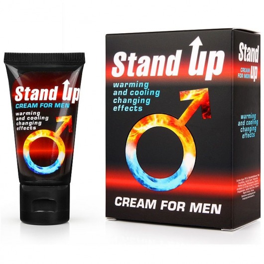 Возбуждающий крем для мужчин Stand Up - 25 гр. - Биоритм - купить с доставкой в Находке