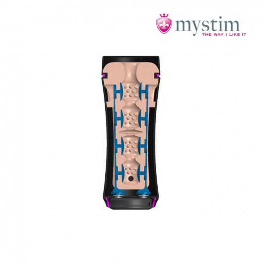 Мастурбатор-анус Opus E Donut с возможностью подключения электростимуляции - MyStim - купить с доставкой в Находке