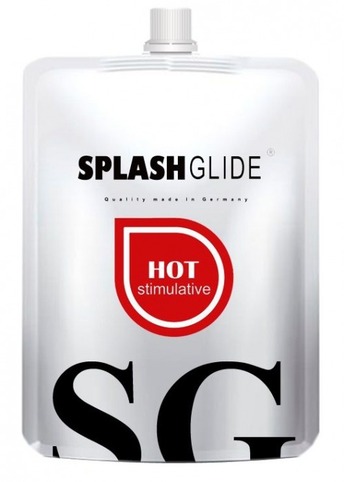 Возбуждающий лубрикант на водной основе Splashglide Hot Stimulative - 100 мл. - Splashglide - купить с доставкой в Находке