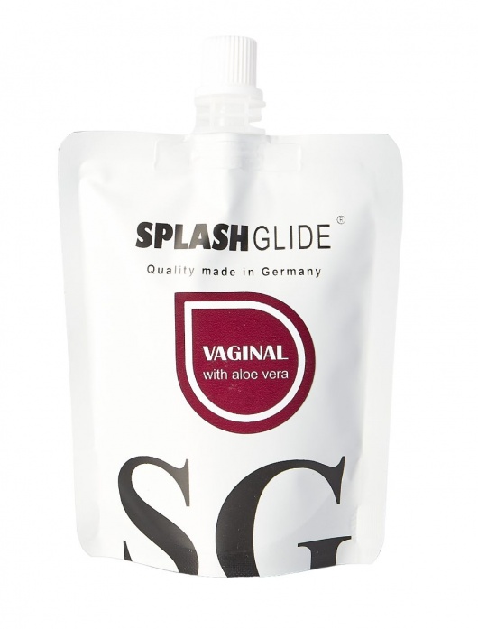 Ухаживающий лубрикант на водной основе Splashglide Vaginal With Aloe Vera - 100 мл. - Splashglide - купить с доставкой в Находке
