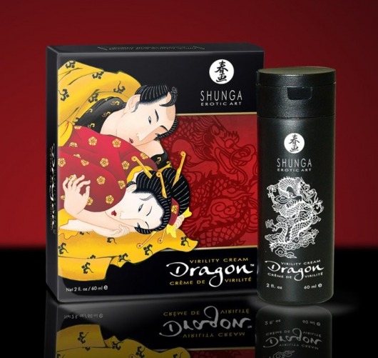 Интимный мужской крем  Дракон - Shunga - купить с доставкой в Находке
