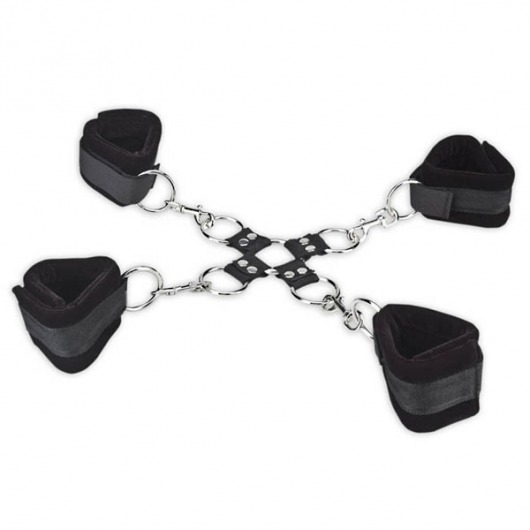 Комплект для сковывания из 5 предметов - Lux Fetish - купить с доставкой в Находке
